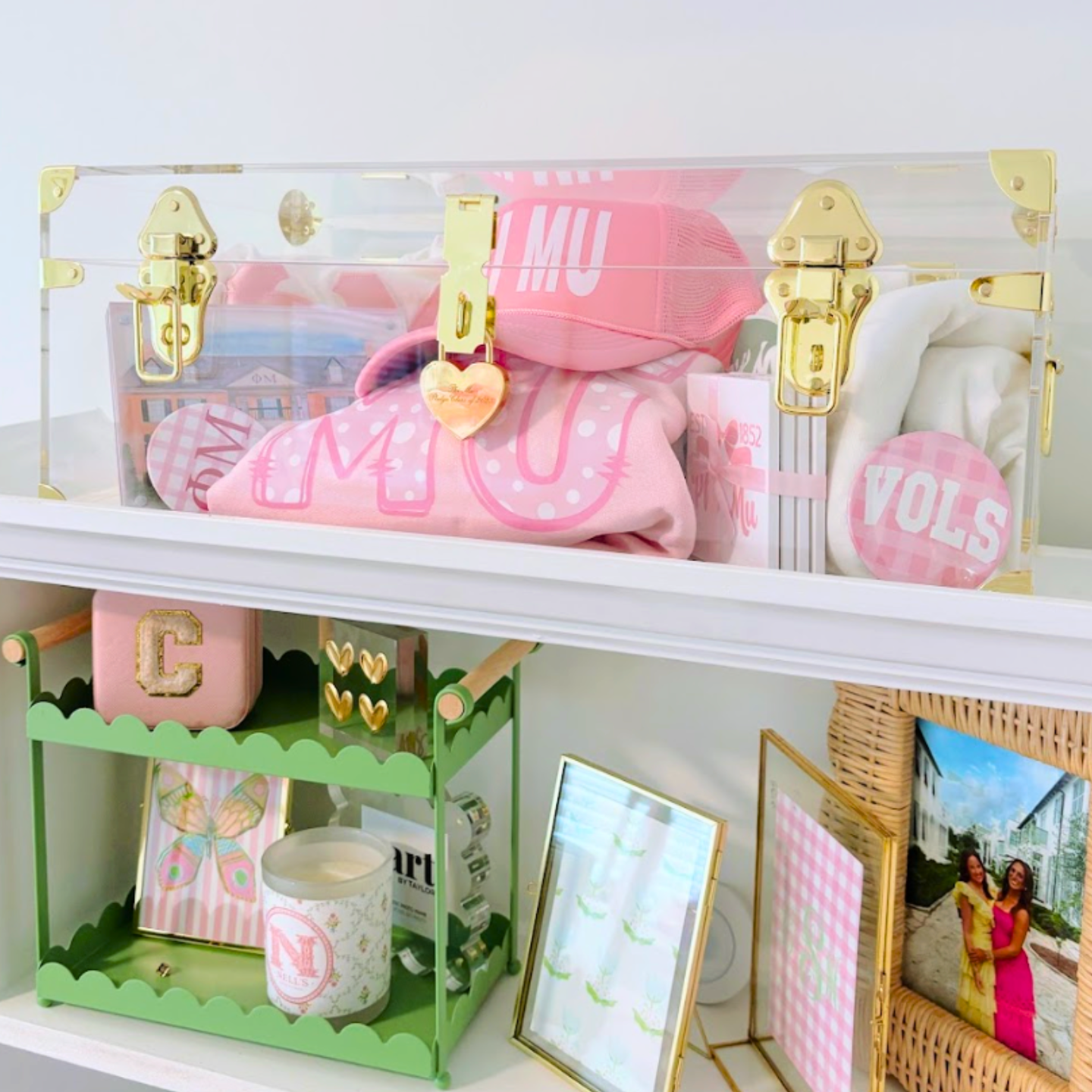 Acrylic Keepsake Trunk