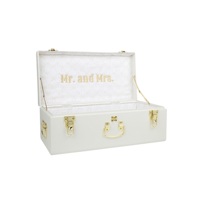 Quick Ship 'Mr. & Mrs.' Petite Bridal Trunk
