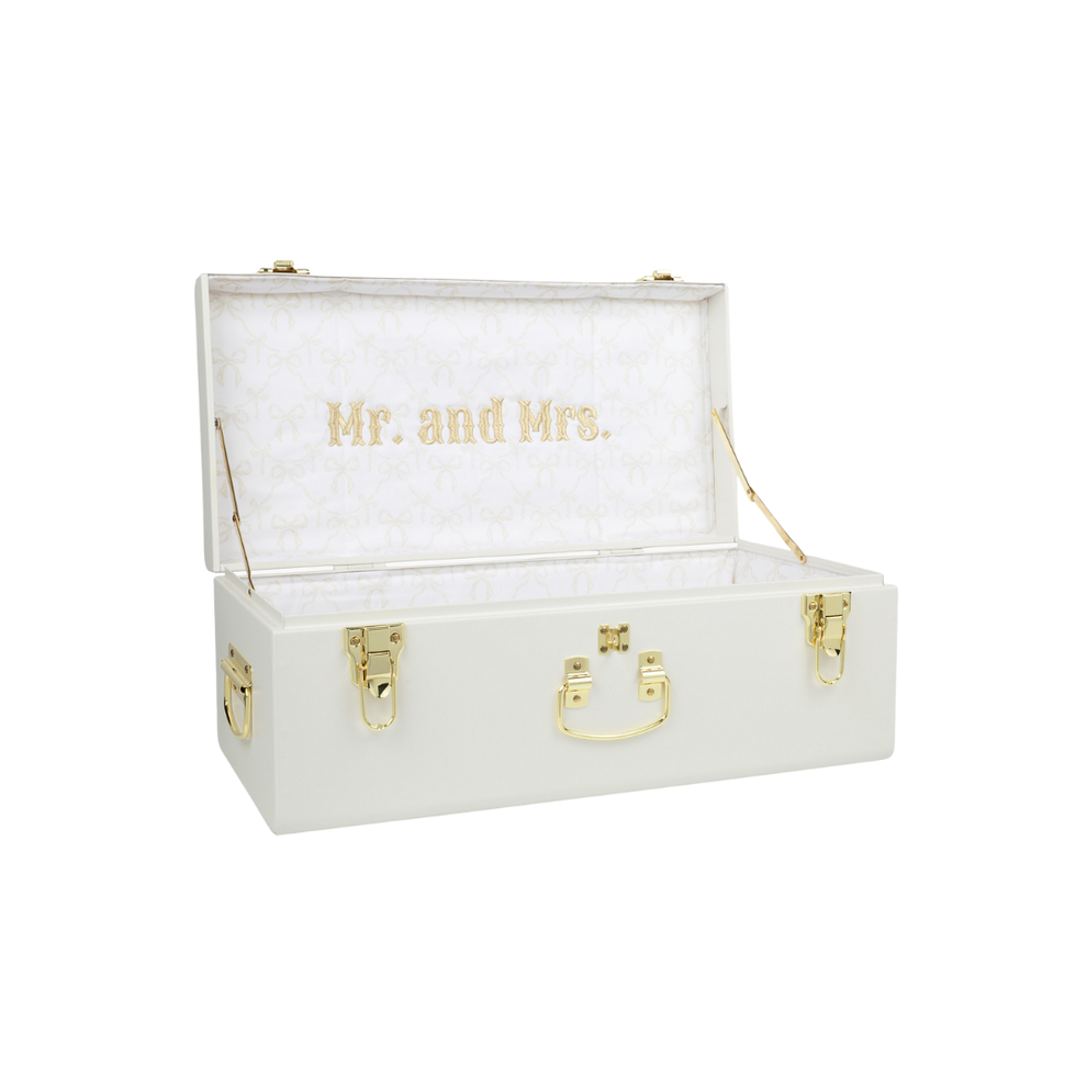 Quick Ship 'Mr. & Mrs.' Petite Bridal Trunk