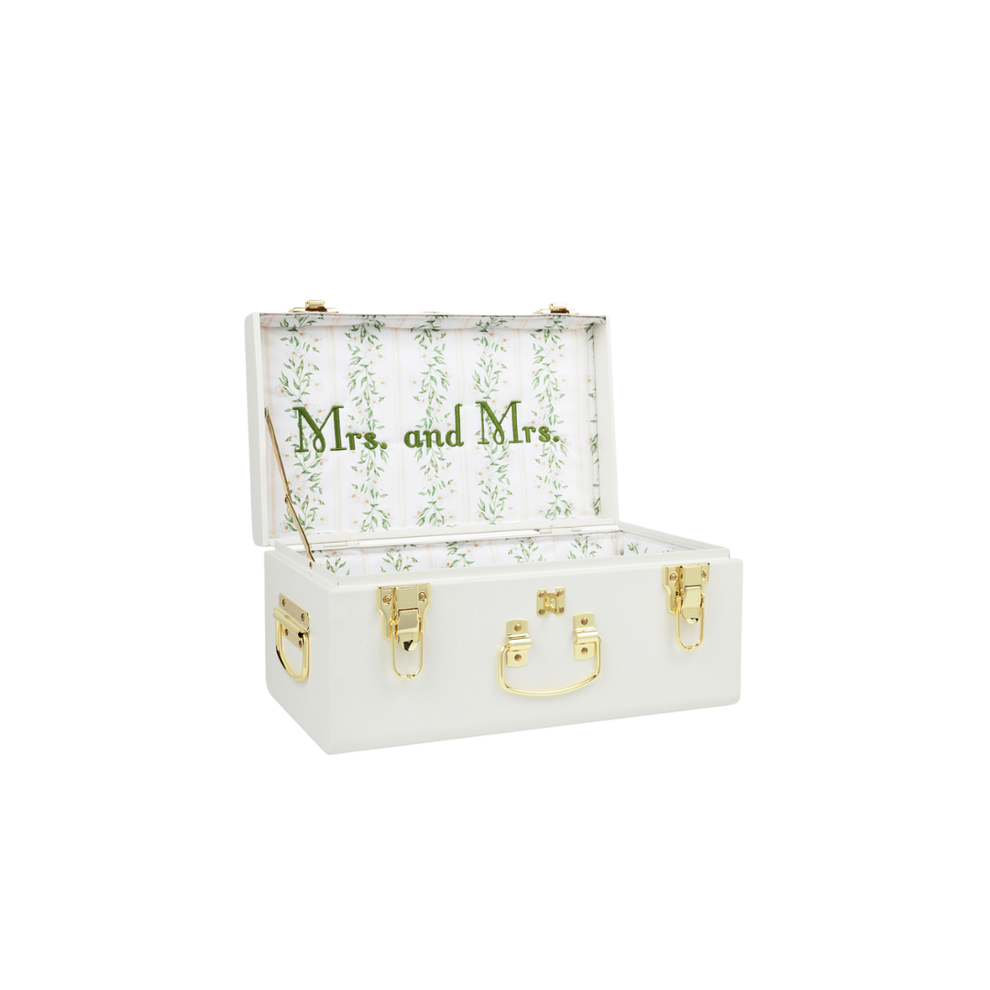 Quick Ship 'Mrs. & Mrs.' Mini Trunk