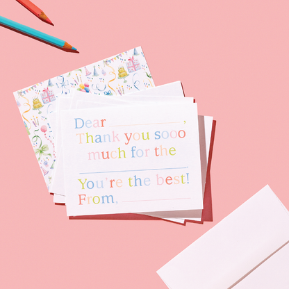 Joy Creative Shop x Petite Keep™ Fill In the Blank Thank You Notes