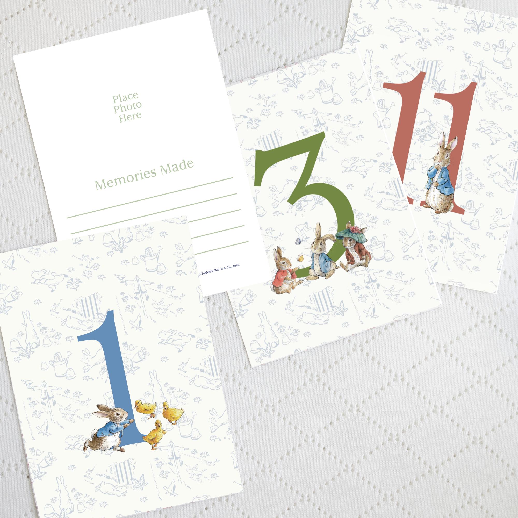 The World of Peter Rabbit™ Milestone Cards