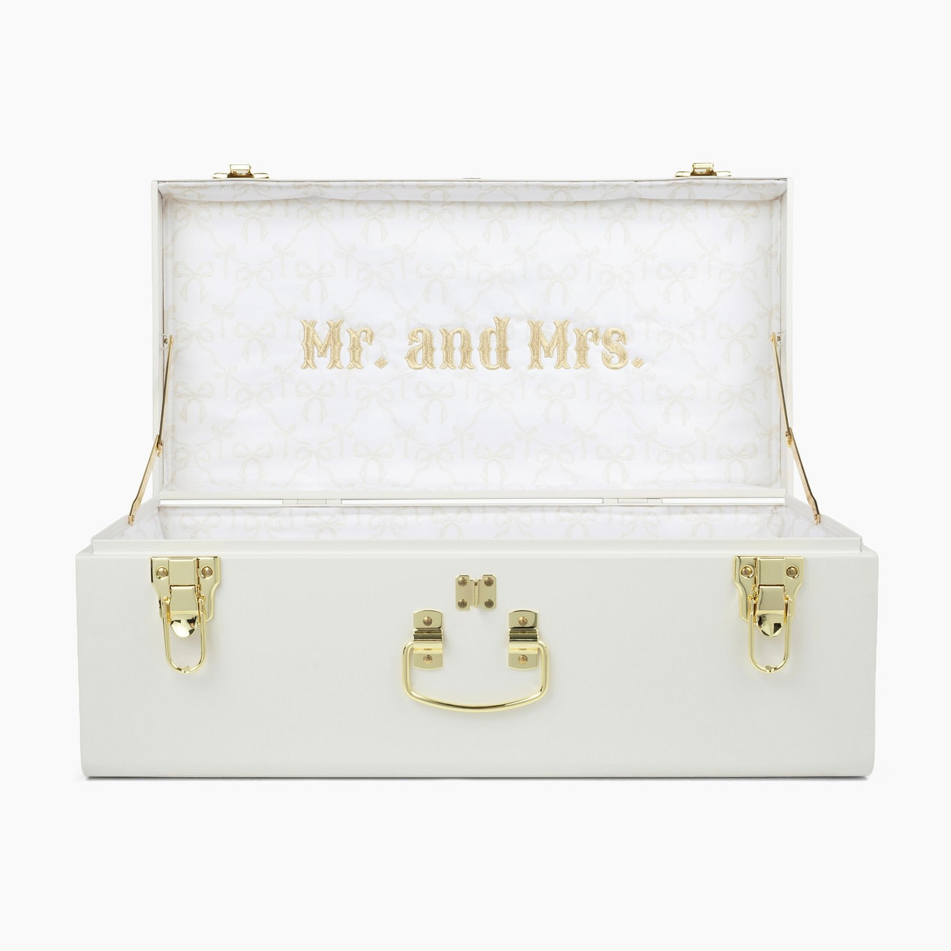 Quick Ship 'Mr. & Mrs.' Petite Bridal Trunk