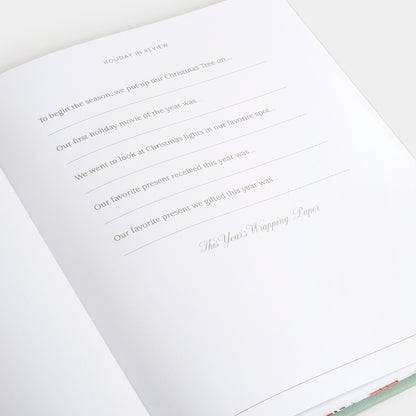 Holiday Memories Book