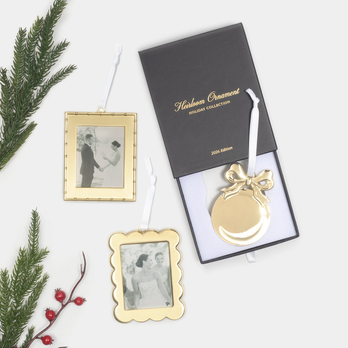 Heirloom Holiday Bow Ornament