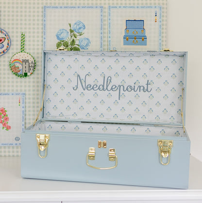 Quick Ship Needlepoint Petite Trunk