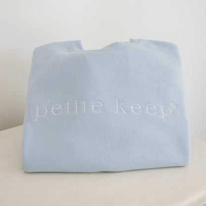 Embroidered Logo Petite Keep Sweatshirt